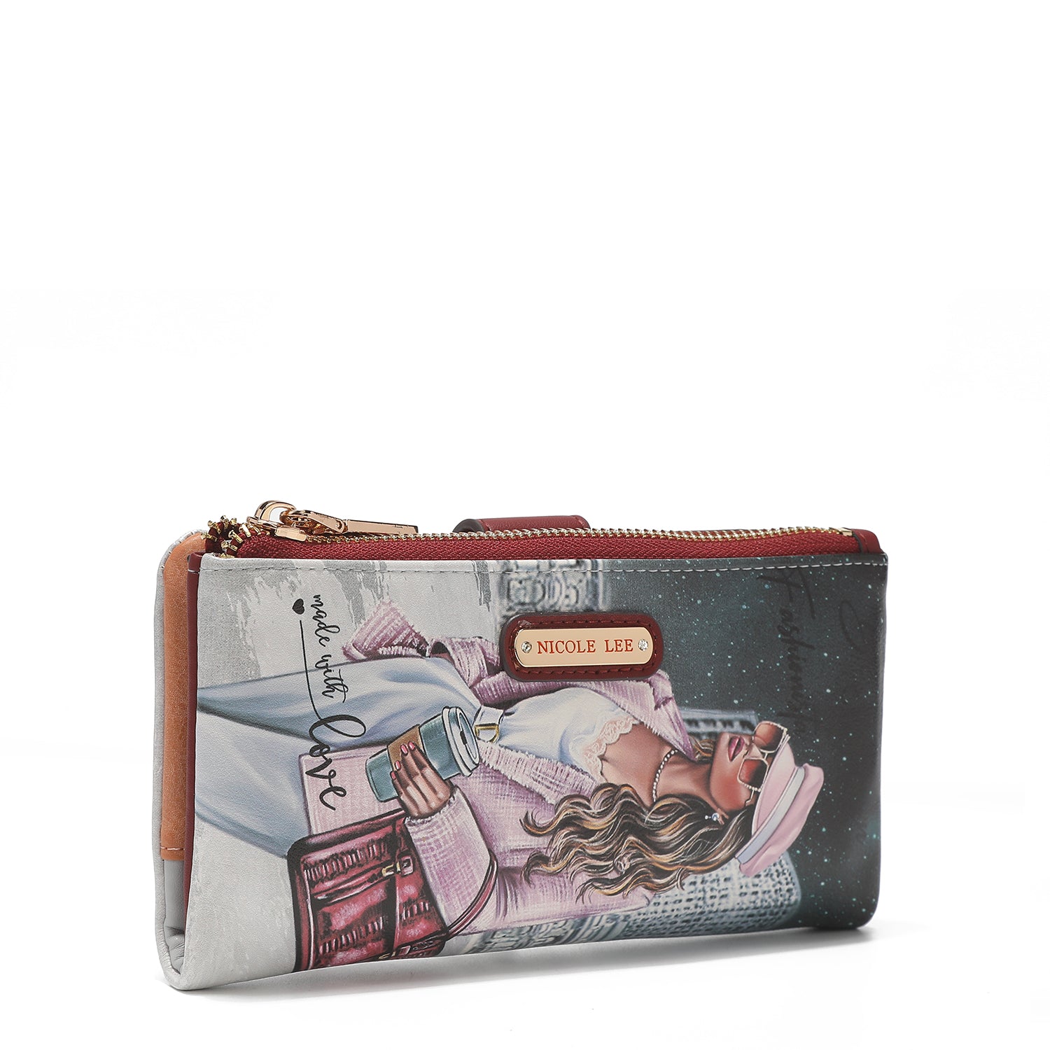 2 -piece folding portfolio (RFID block)