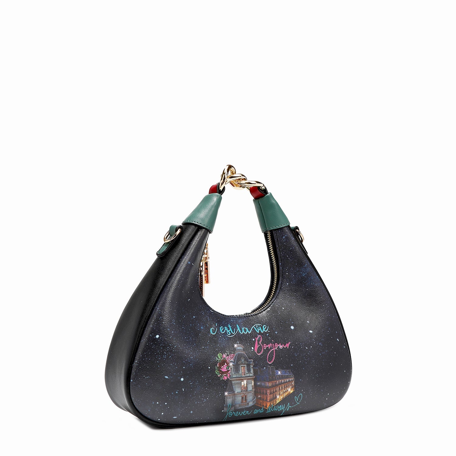 CROSSBODY BAG WITH CHAIN "<tc><tc>Tonight For You</tc></tc>"