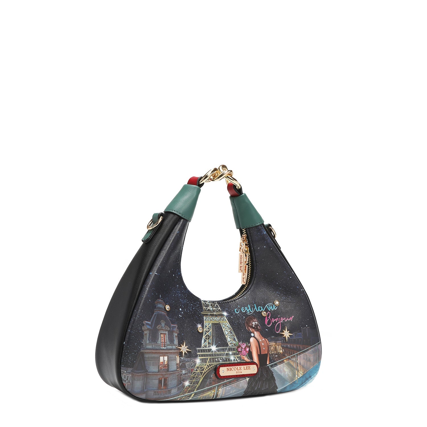 CROSSBODY BAG WITH CHAIN "<tc><tc>Tonight For You</tc></tc>"