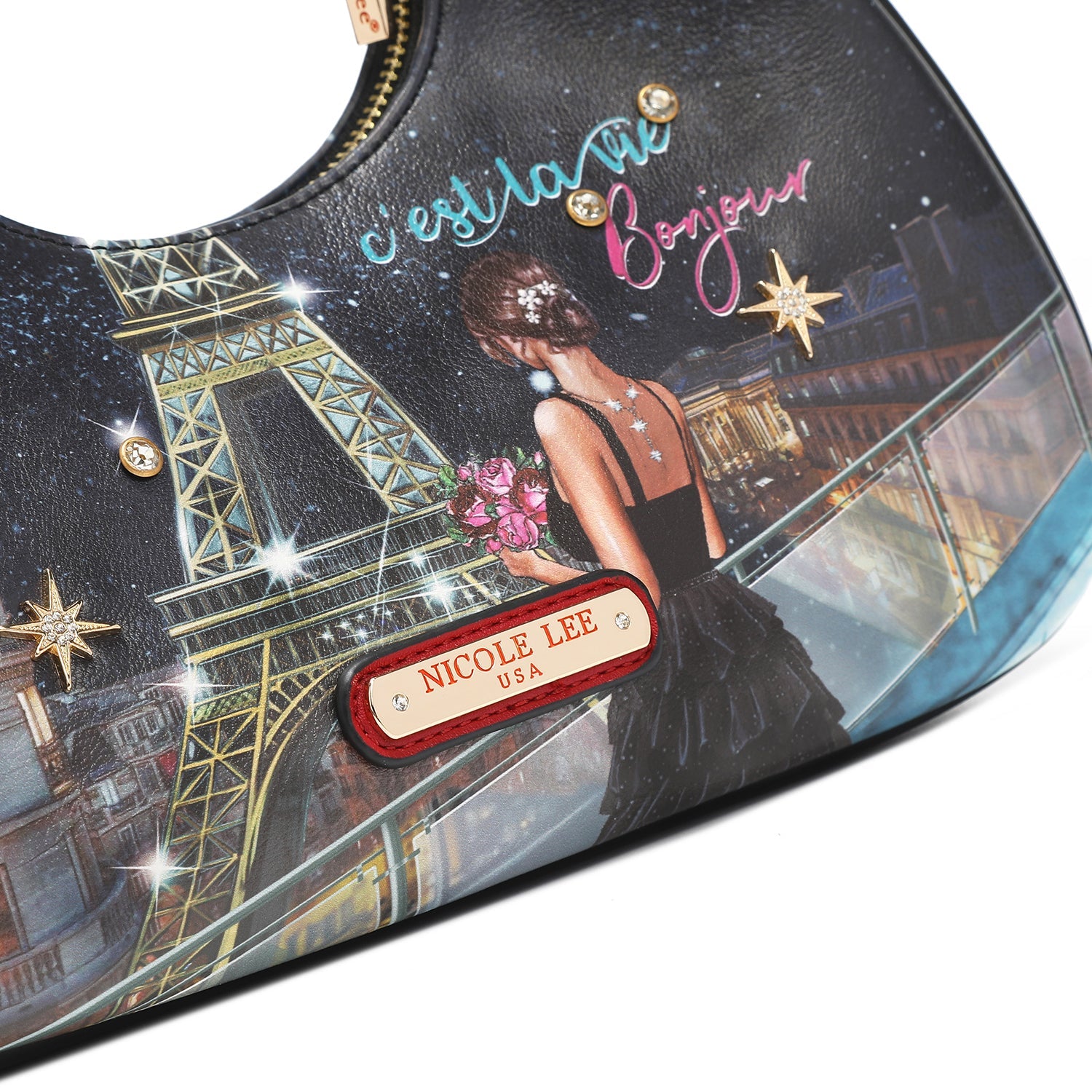 CROSSBODY BAG WITH CHAIN "<tc><tc>Tonight For You</tc></tc>"