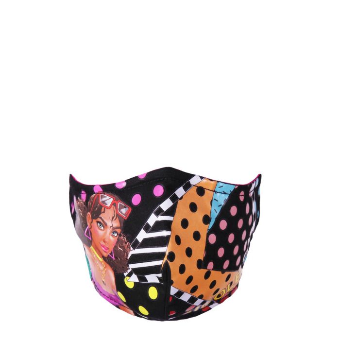 Mask/cover with synthetic filter print