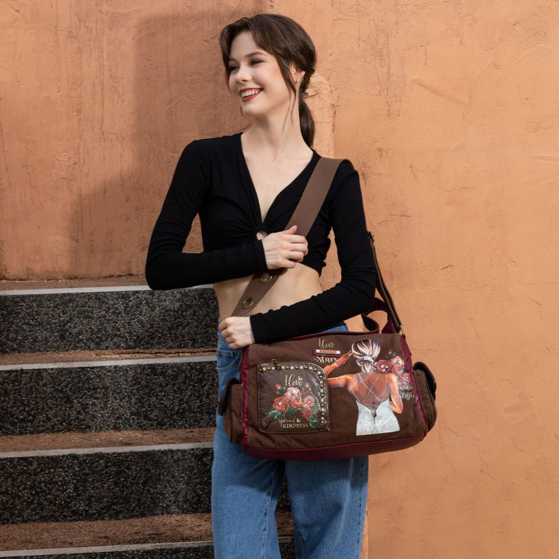 DENIM EYELET BAG (<tc>BLIND DATE</tc>)