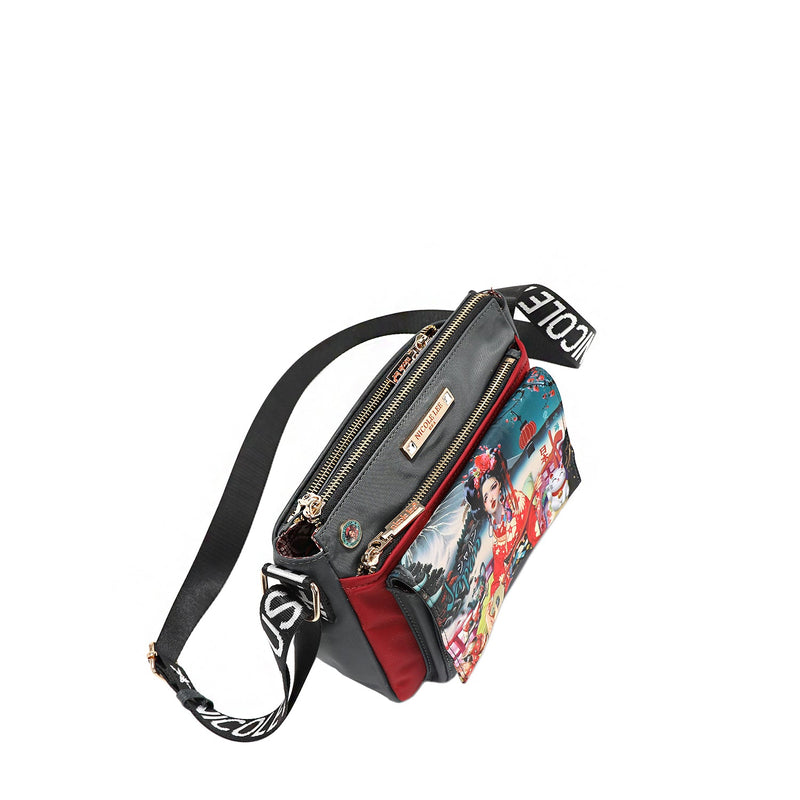 CROSSBODY BAG WITH ZIPPER (<tc>AKIKO LA BELLEZA</tc>)