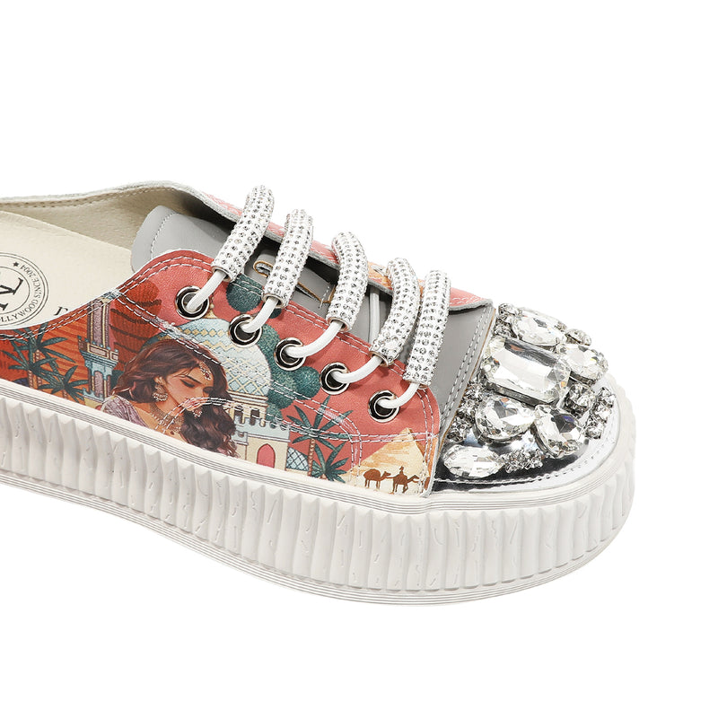 ZAPATILLAS DE PLATAFORMA (QUEEN CLEOPATRA)