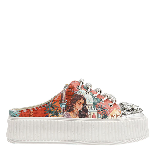 ZAPATILLAS DE PLATAFORMA (QUEEN CLEOPATRA)