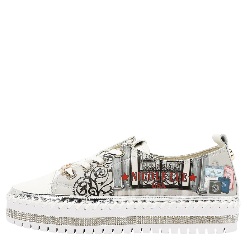 PETRA ZAPATILLAS CON PLATAFORMA (MODA SNOWFLAKE)