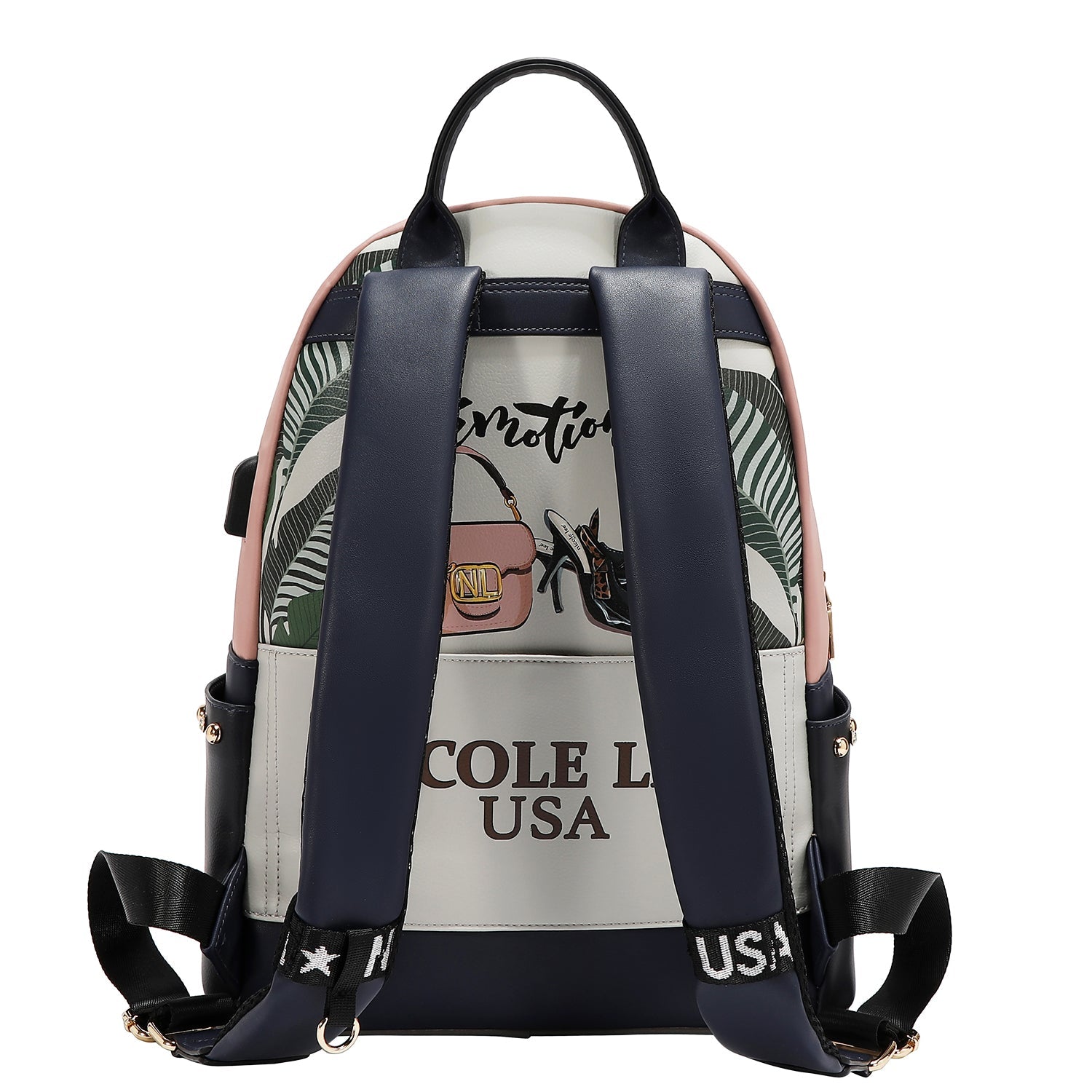 MOCHILA PARA PORTÁTIL CON PUERTO DE CARGA USB (EMOTION)