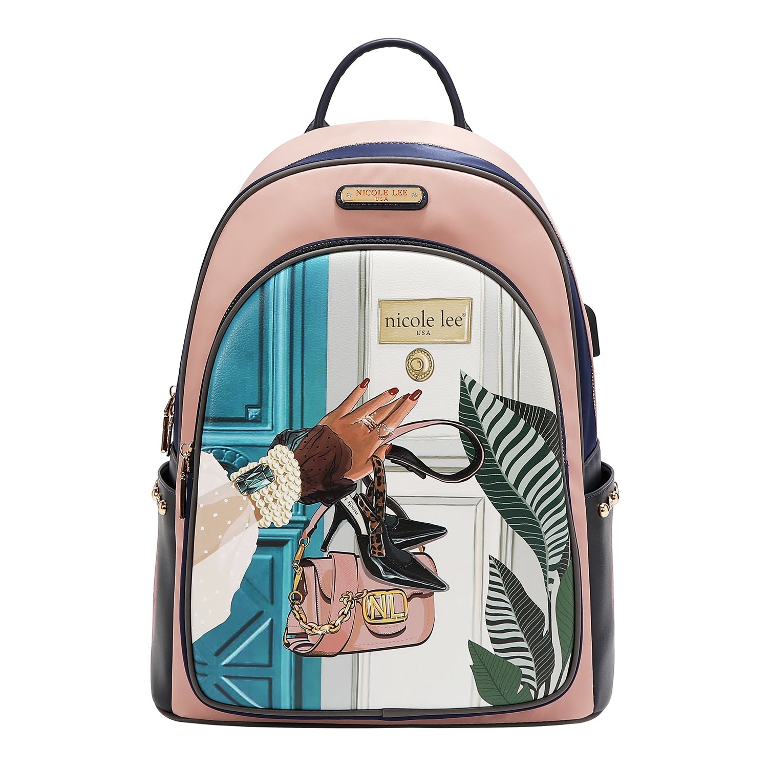 MOCHILA PARA PORTÁTIL CON PUERTO DE CARGA USB (EMOTION)