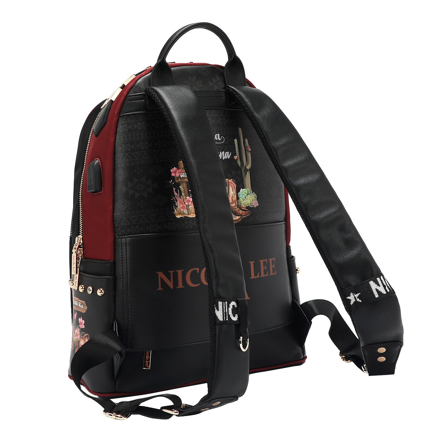 LAPTOP BACKPACK WITH USB CHARGING PORT (<tc>SOFIA MONTANA</tc>)