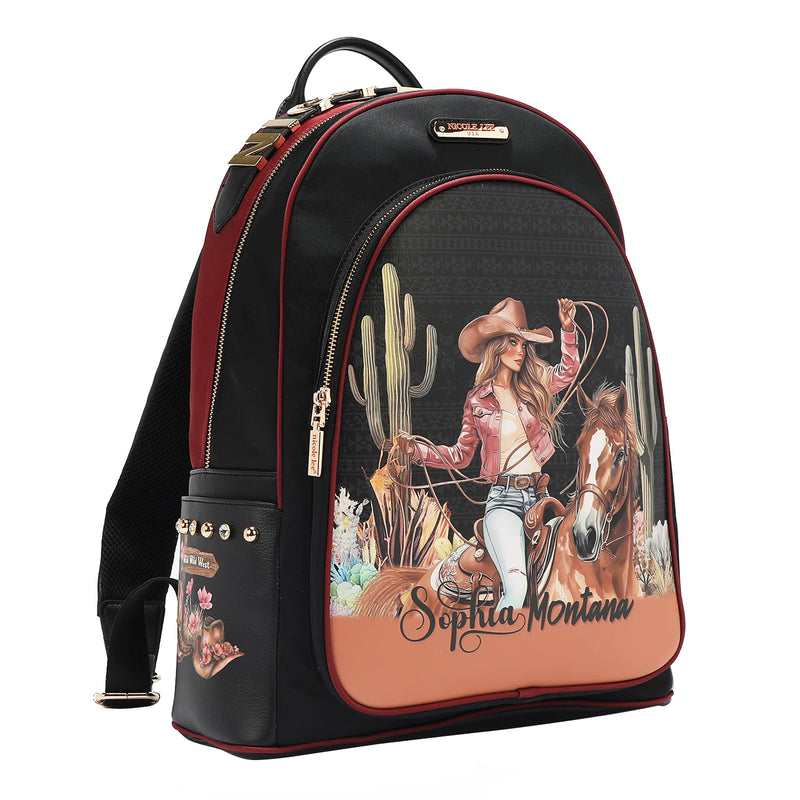 MOCHILA PARA PORTÁTIL CON PUERTO DE CARGA USB (SOFIA MONTANA)