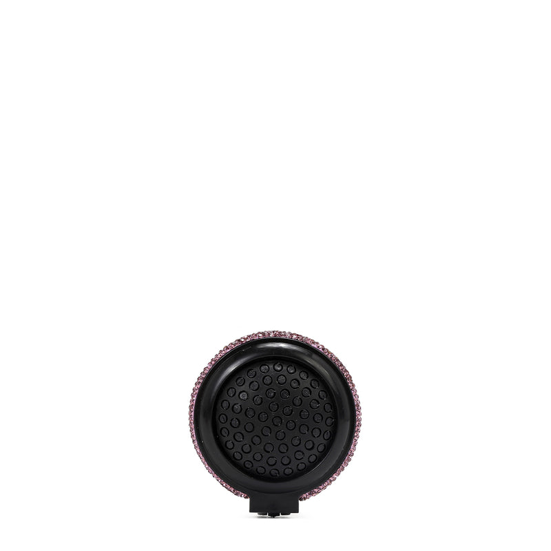 COMPACT MIRROR WITH BRUSH AND RHINESTONE (<tc>SUN & SAND</tc>)