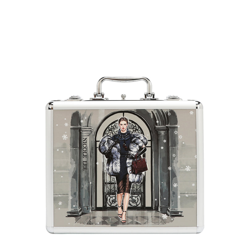 ESTUCHE DE COSMÉTICOS ARTÍSTICO (MODA SNOWFLAKE)