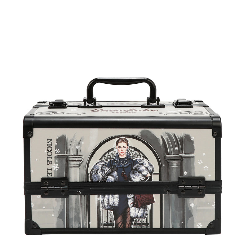 ESTUCHE DE COSMÉTICOS PROFESIONAL (MODA SNOWFLAKE)