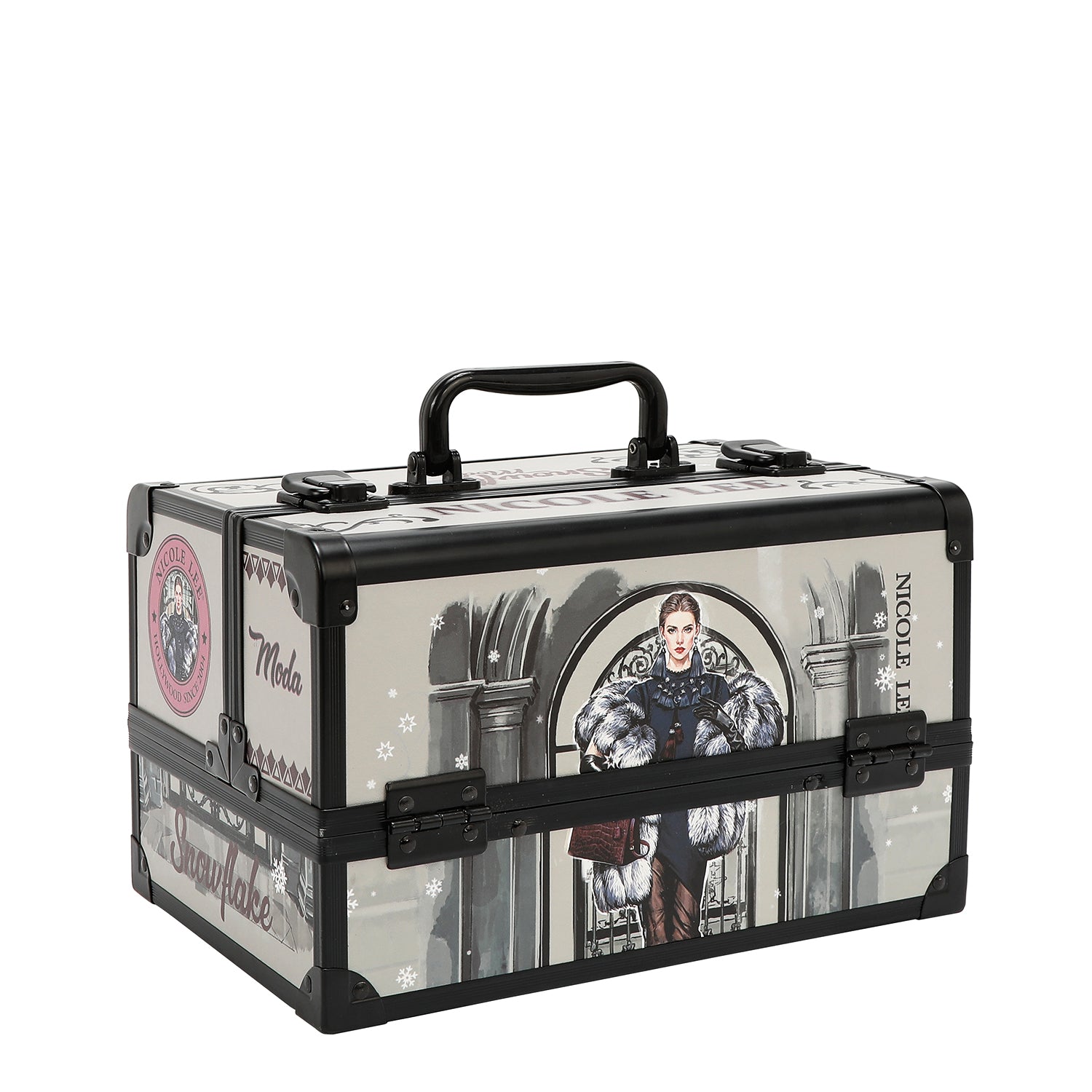 ESTUCHE DE COSMÉTICOS PROFESIONAL (MODA SNOWFLAKE)