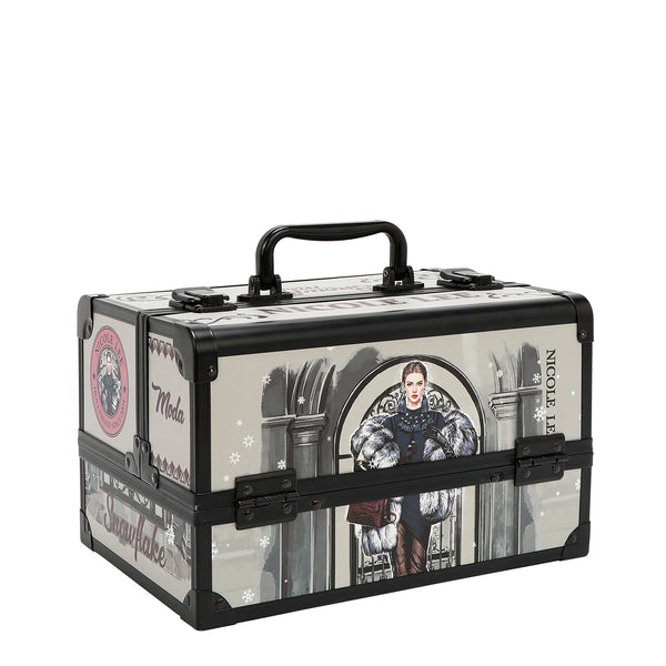 ESTUCHE DE COSMÉTICOS PROFESIONAL (MODA SNOWFLAKE)