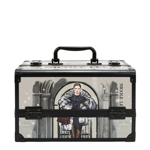 ESTUCHE DE COSMÉTICOS PROFESIONAL (MODA SNOWFLAKE)