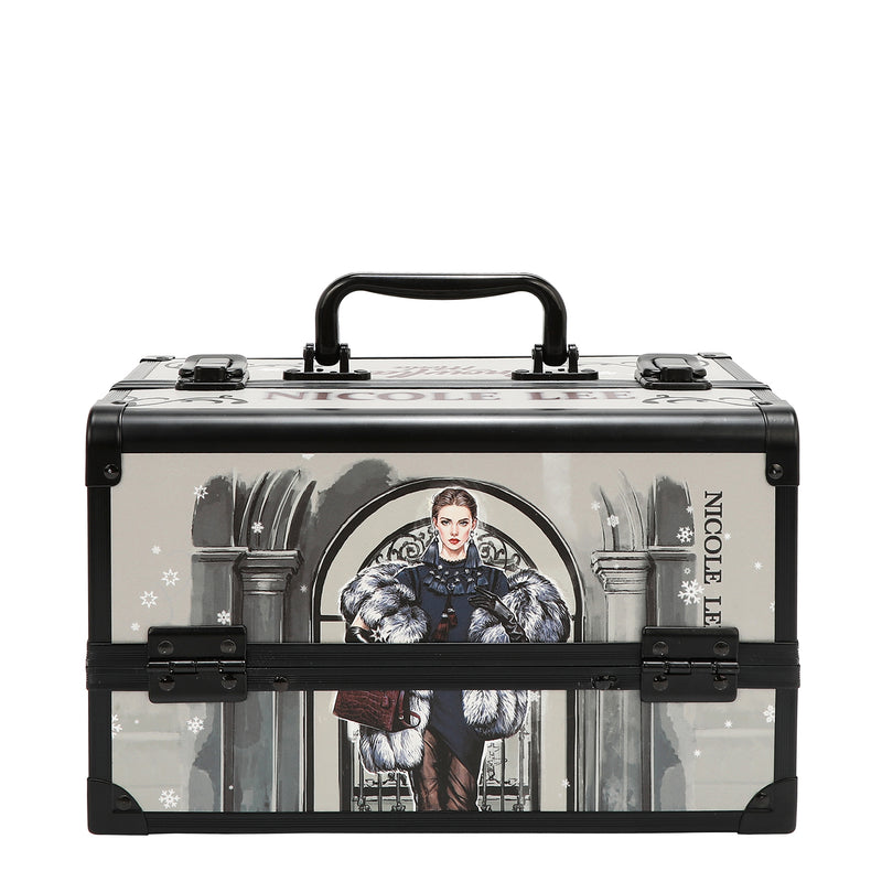 ESTUCHE DE COSMÉTICOS PROFESIONAL (MODA SNOWFLAKE)