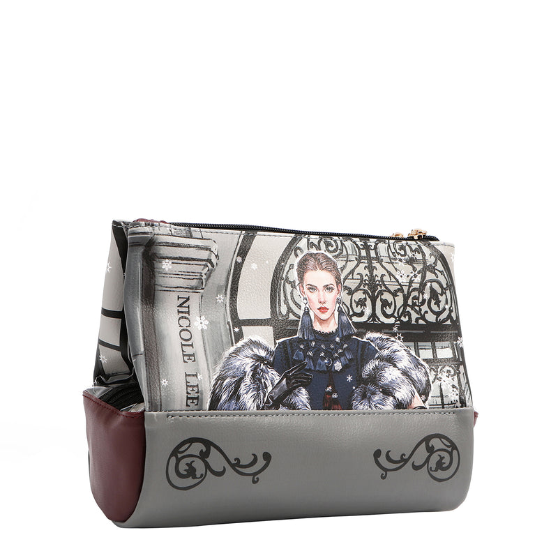 BOLSA ORGANIZADORA DE VIAJE VERSÁTIL (MODA SNOWFLAKE)