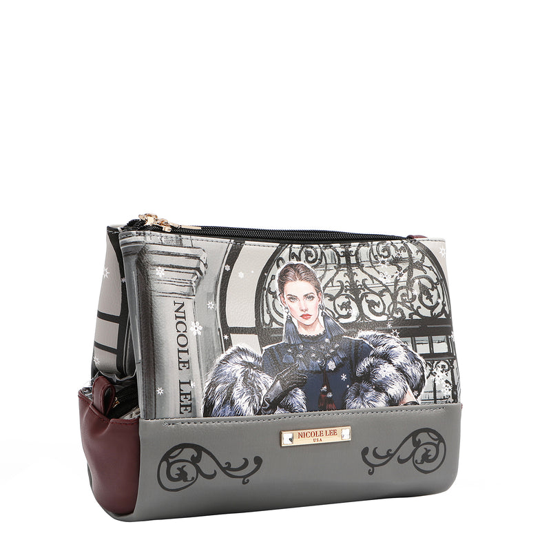 BOLSA ORGANIZADORA DE VIAJE VERSÁTIL (MODA SNOWFLAKE)