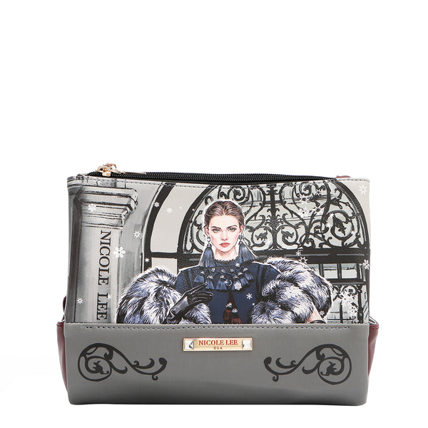 BOLSA ORGANIZADORA DE VIAJE VERSÁTIL (MODA SNOWFLAKE)