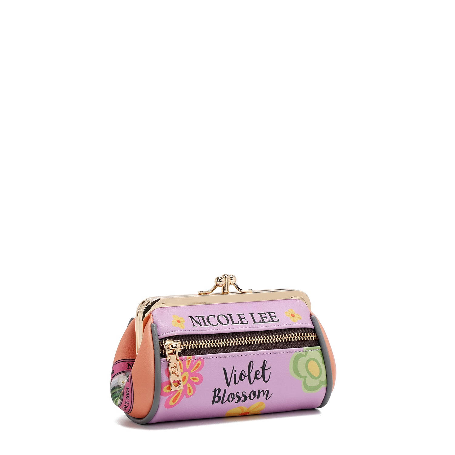 ESTUCHE MONEDERO CON PULSERA (VIOLET BLOSSOM)