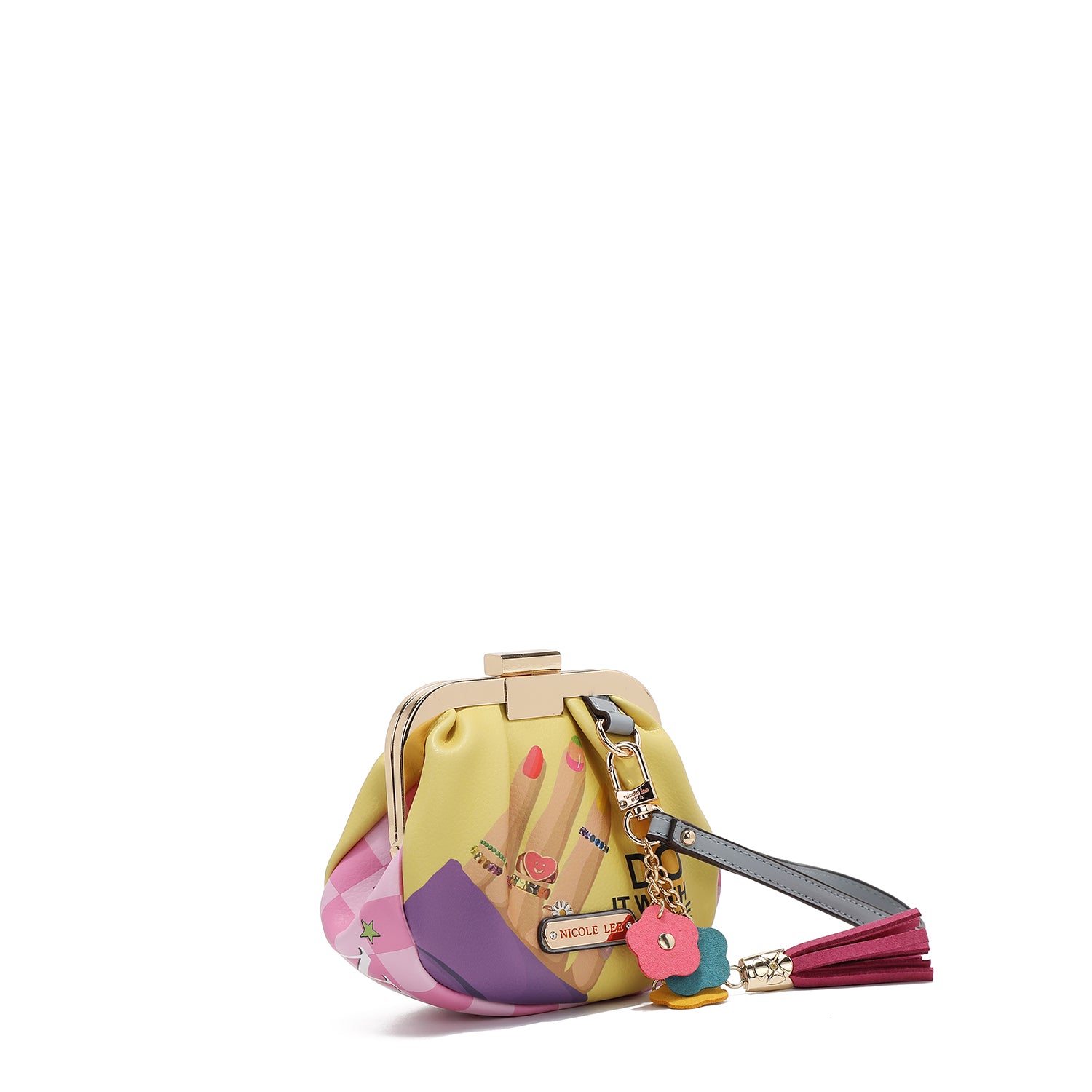 MONEDERO CON PULSERA (NAIL POLISH)