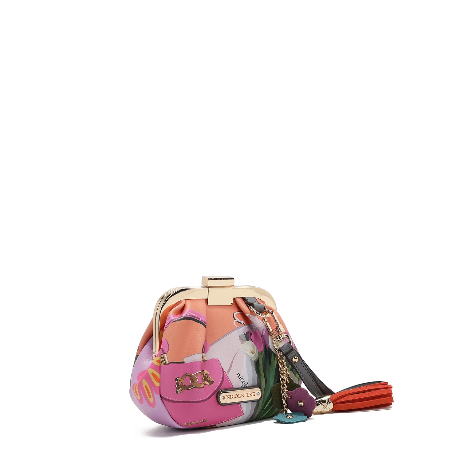 MONEDERO CON PULSERA (VIOLET BLOSSOM)