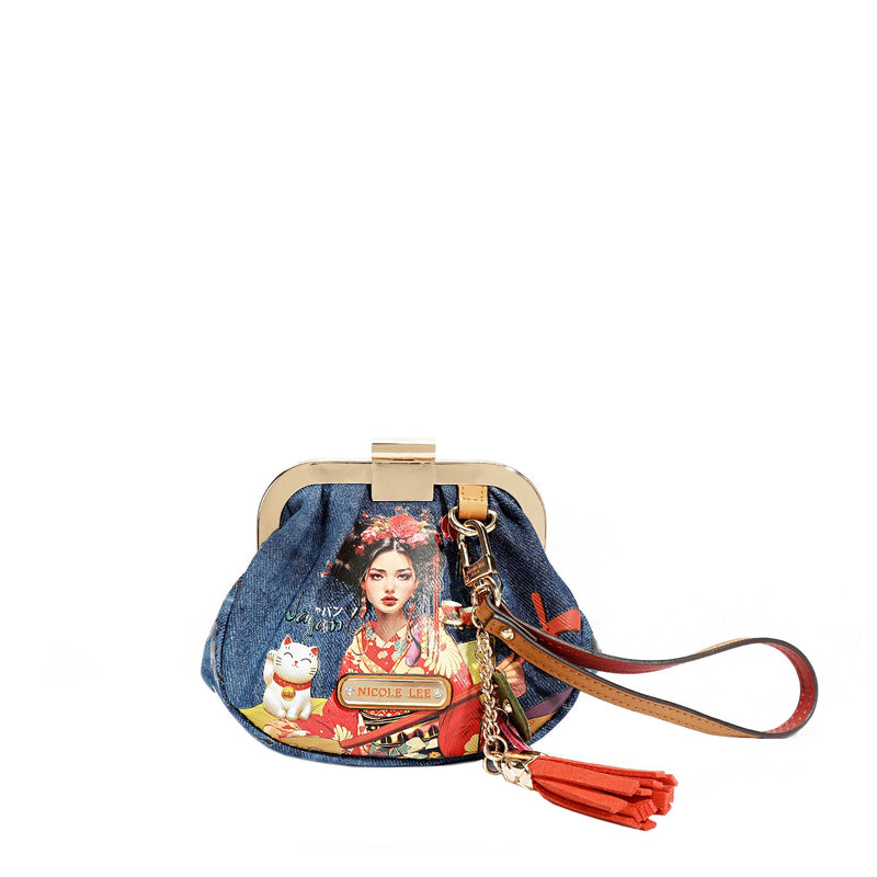 MINI PURSE WITH DENIM STRAP (<tc>LADIES NIGHT OUT</tc>)