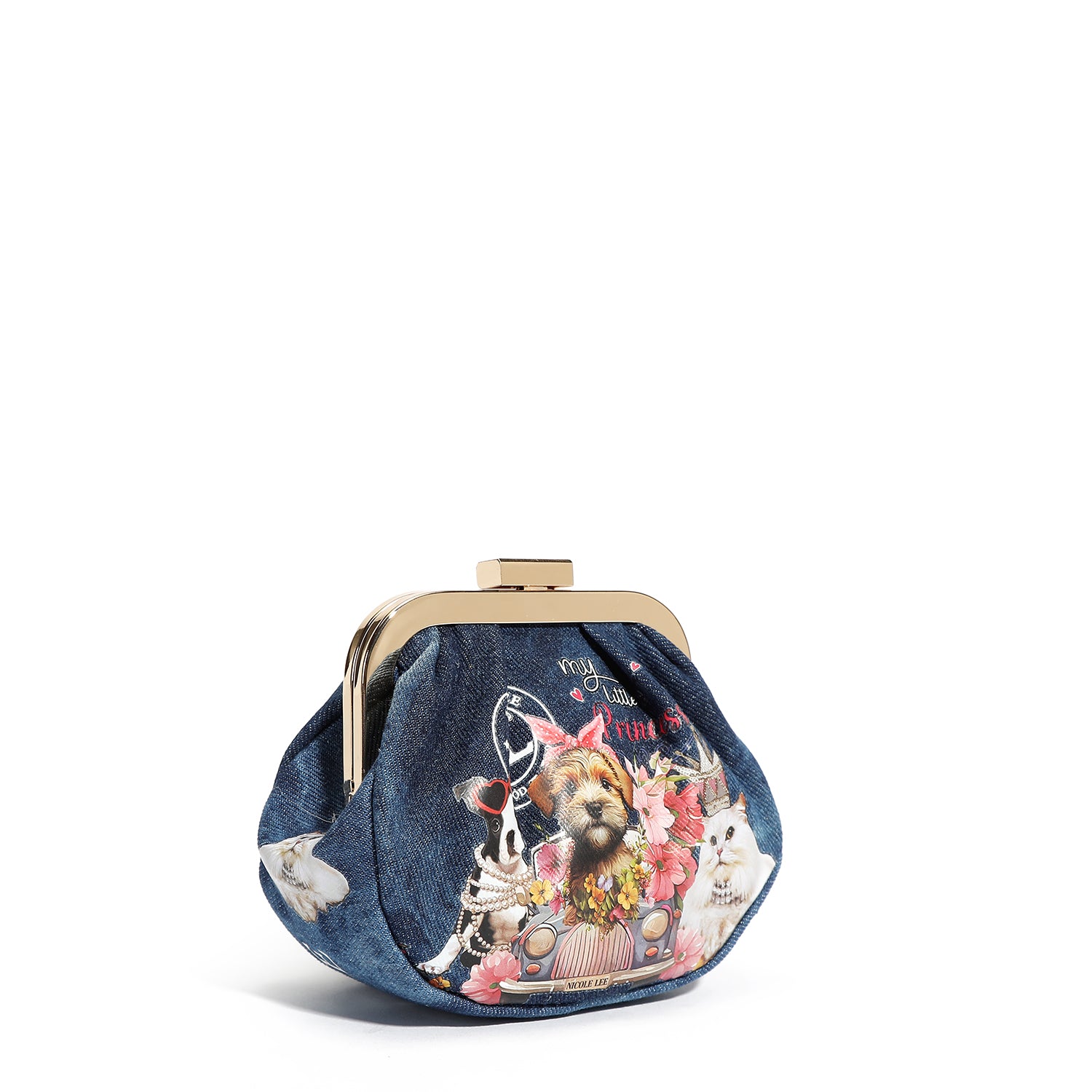 MINI SAC À MAIN AVEC SANGLE EN DENIM (<tc>FAMILY YEARBOOK</tc>)