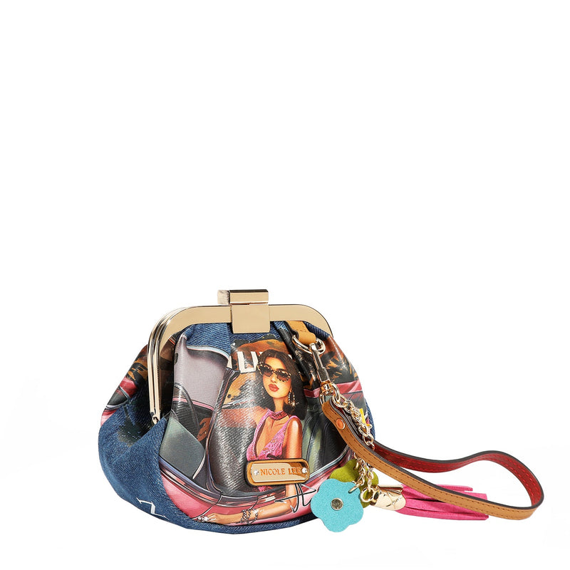 MINI PURSE WITH DENIM STRAP (<tc>LADIES NIGHT OUT</tc>)