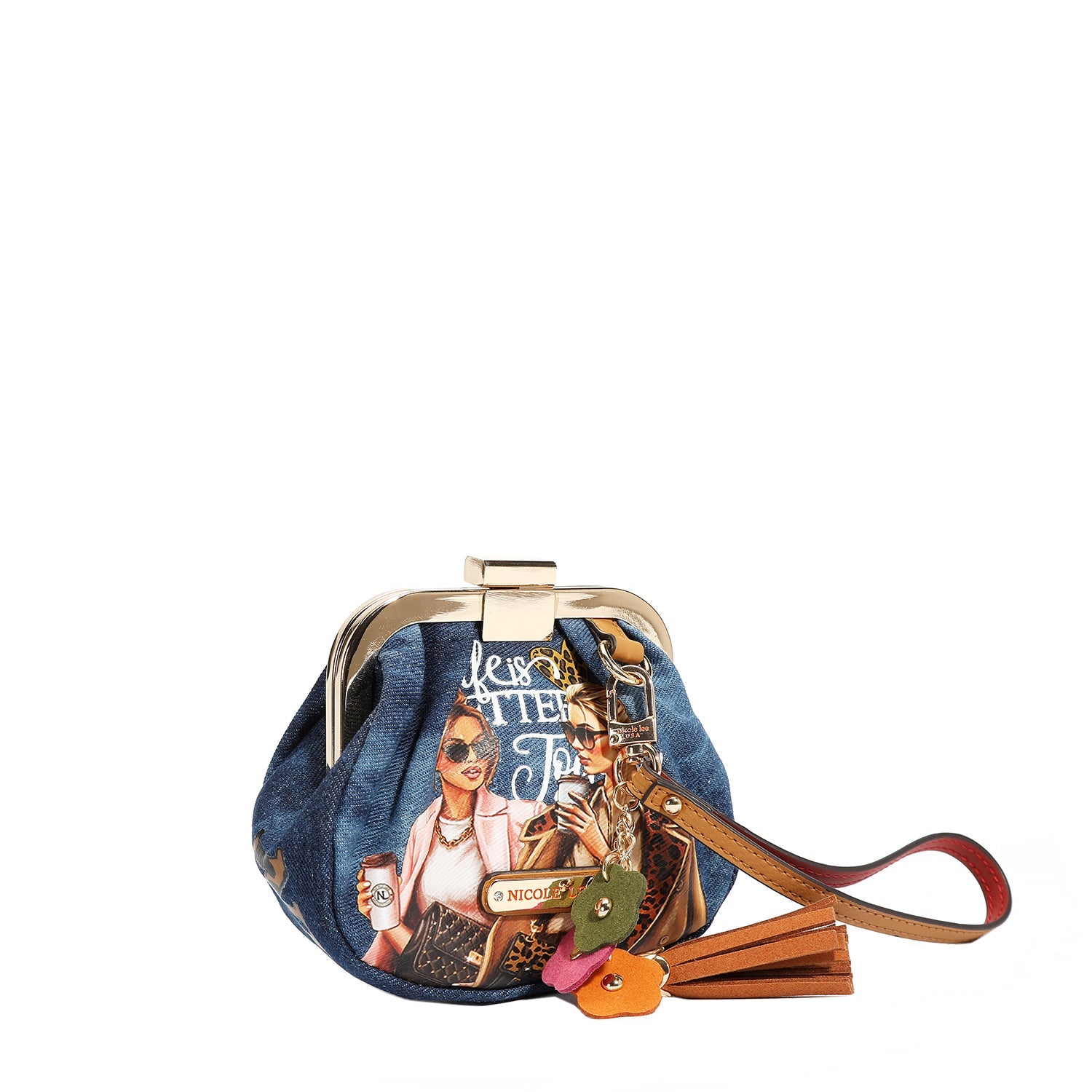 MINI PURSE WITH DENIM STRAP (<tc><tc>Ladies Night Out</tc></tc>)