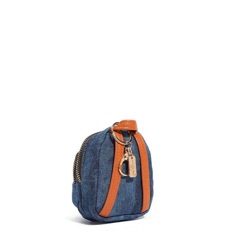 MONEDERO MOCHILA DE DENIM (FAMILY YEARBOOK)