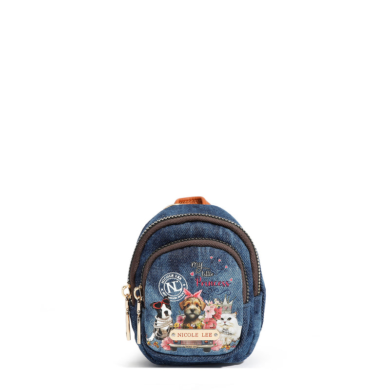 MONEDERO MOCHILA DE DENIM (FAMILY YEARBOOK)