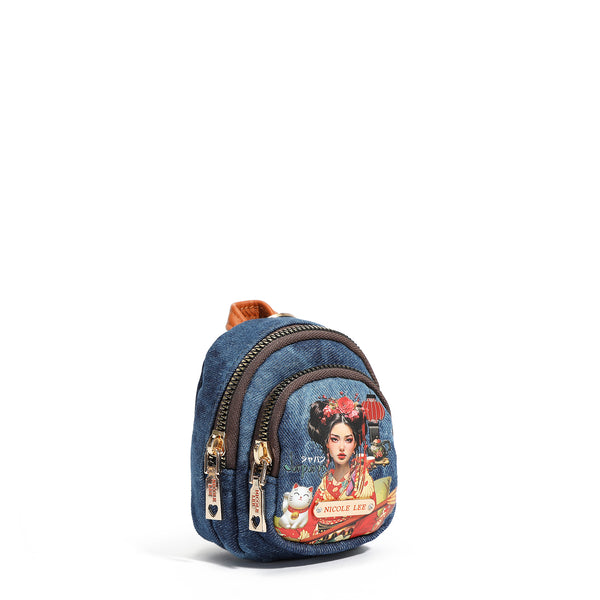 DENIM BACKPACK PURSE (<tc>AKIKO LA BELLEZA</tc>)