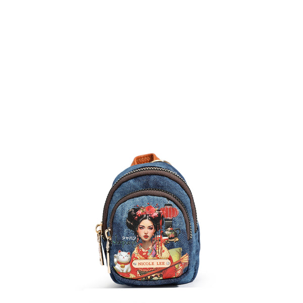 DENIM BACKPACK PURSE (<tc>AKIKO LA BELLEZA</tc>)