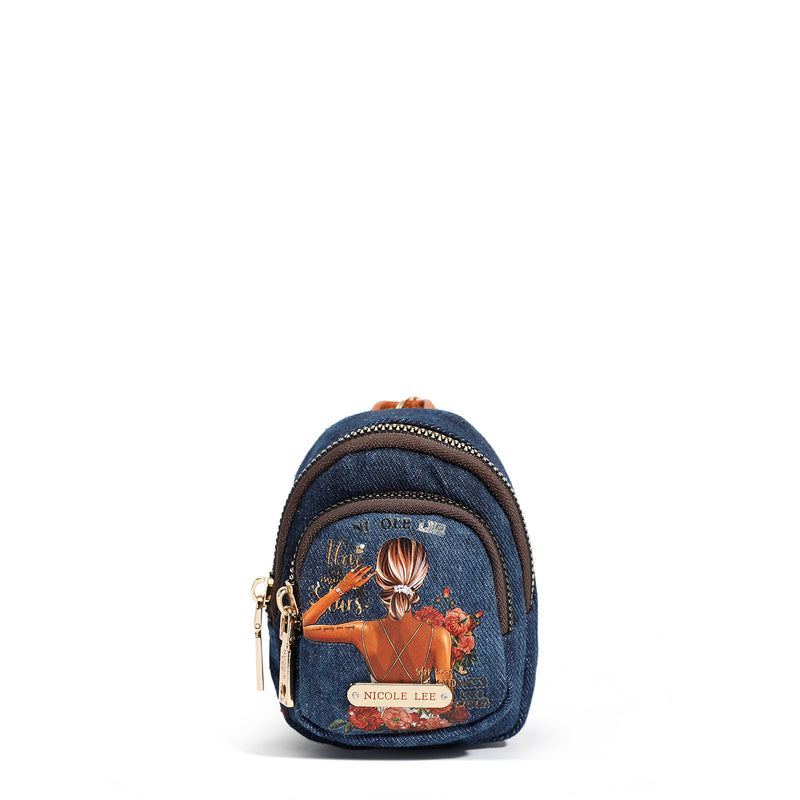 MONEDERO MOCHILA DE DENIM (BLIND DATE)