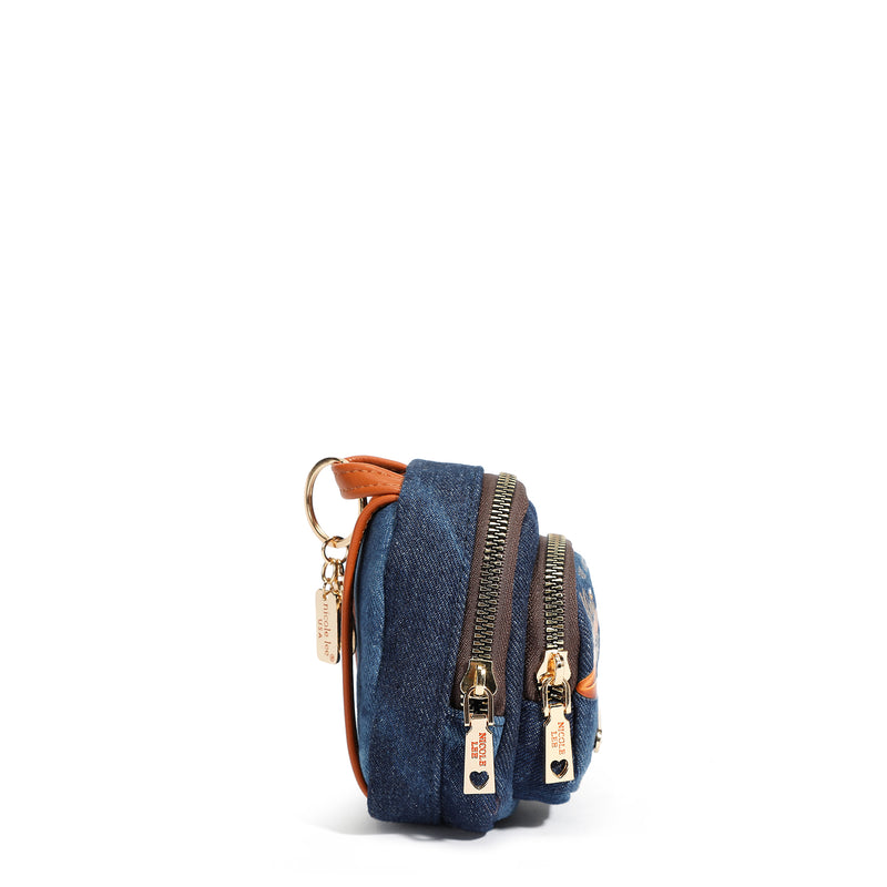 MONEDERO MOCHILA DE DENIM (BLIND DATE)