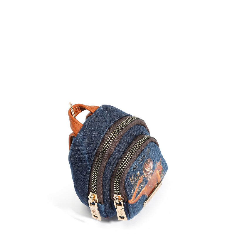 MONEDERO MOCHILA DE DENIM (BLIND DATE)