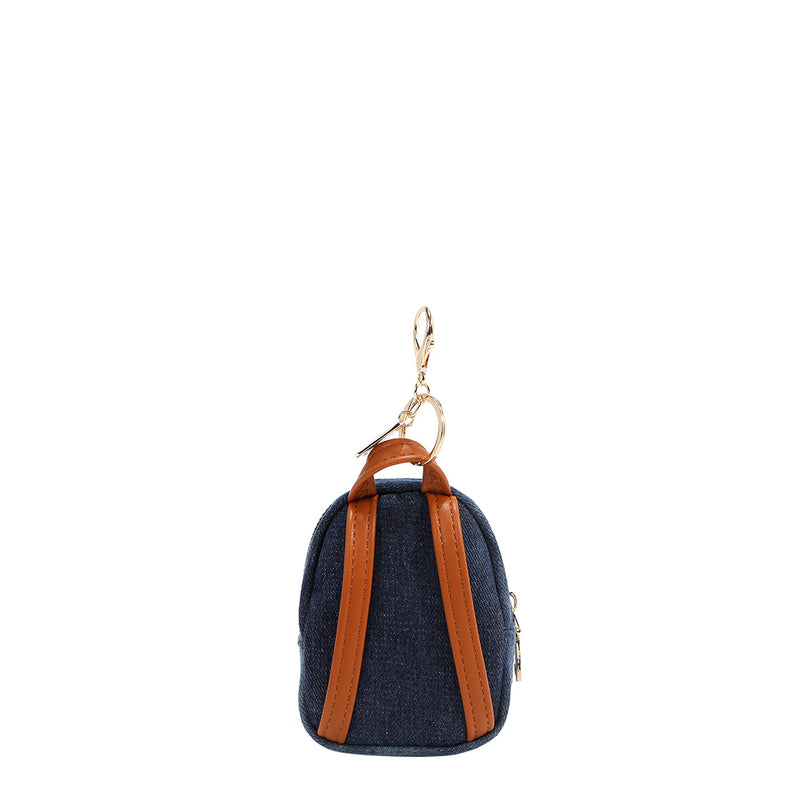 MONEDERO MOCHILA DE DENIM (SOFIA MONTANA)