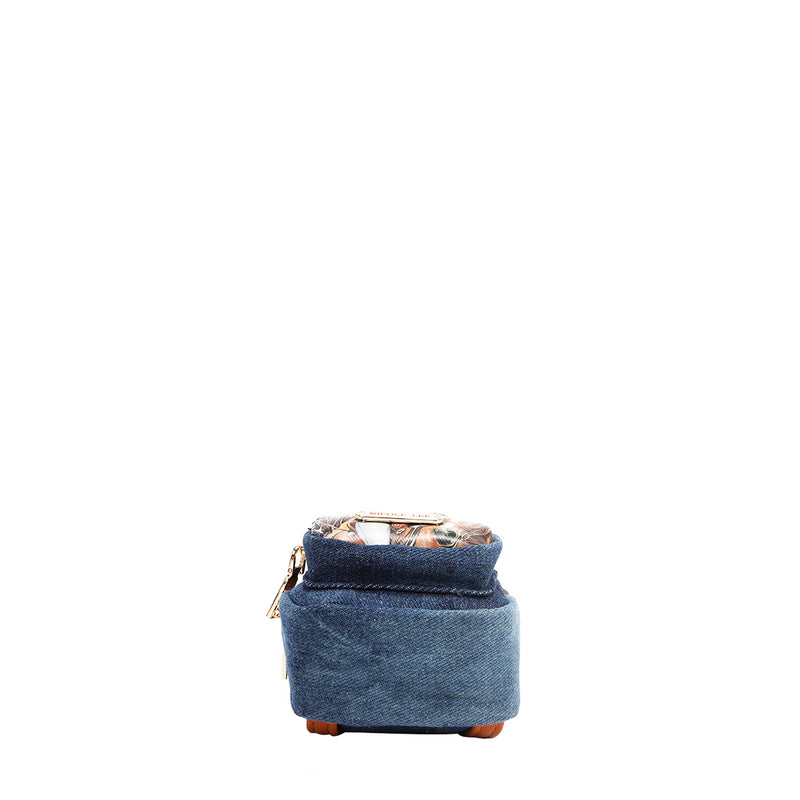 MONEDERO MOCHILA DE DENIM (SOFIA MONTANA)