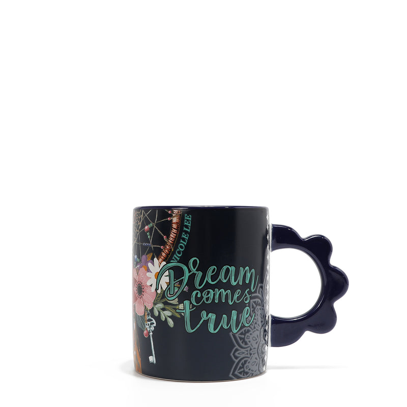 TAZA DE CERÁMICA PETAL (DREAM COMES TRUE)