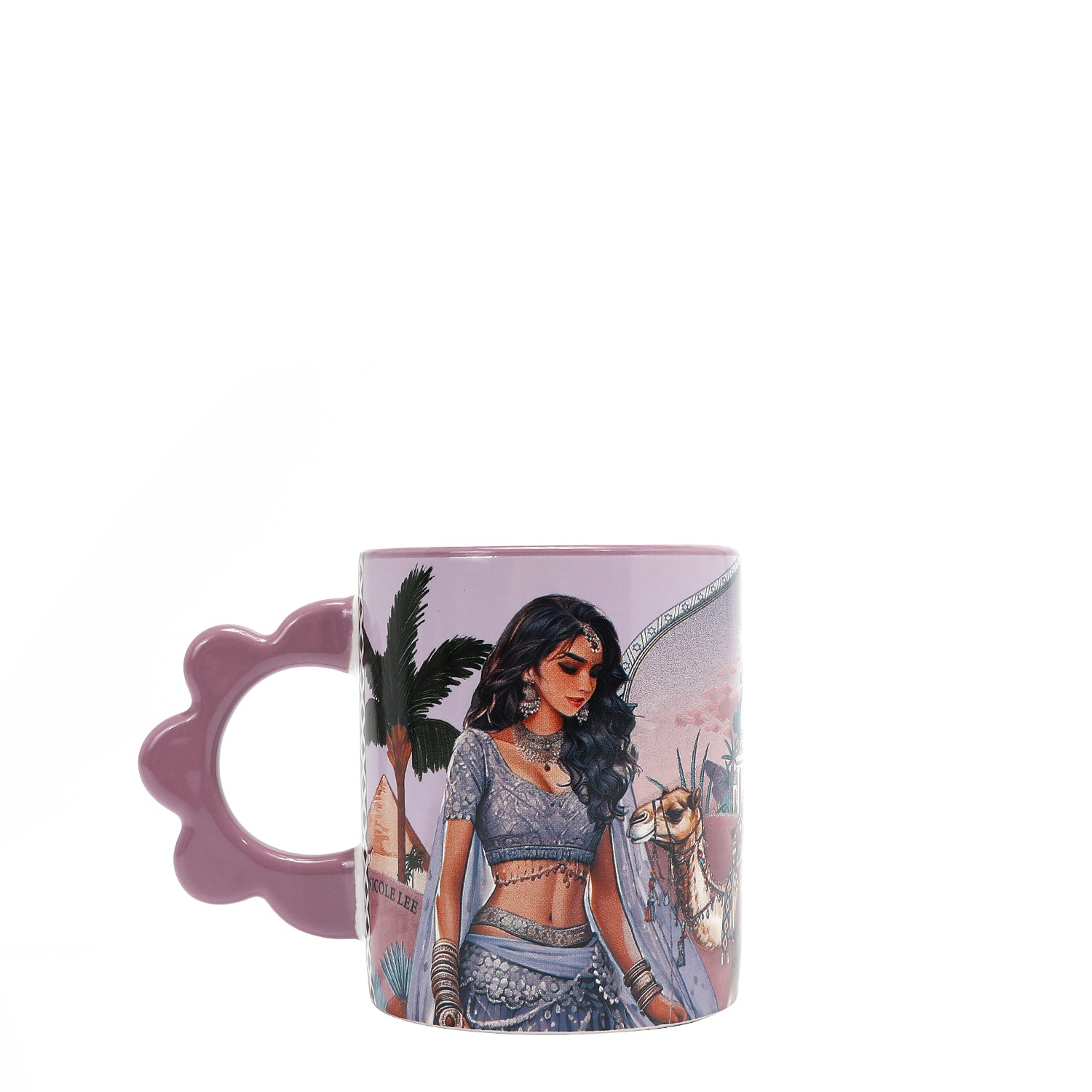 TAZA DE CERÁMICA PETAL (QUEEN CLEOPATRA)