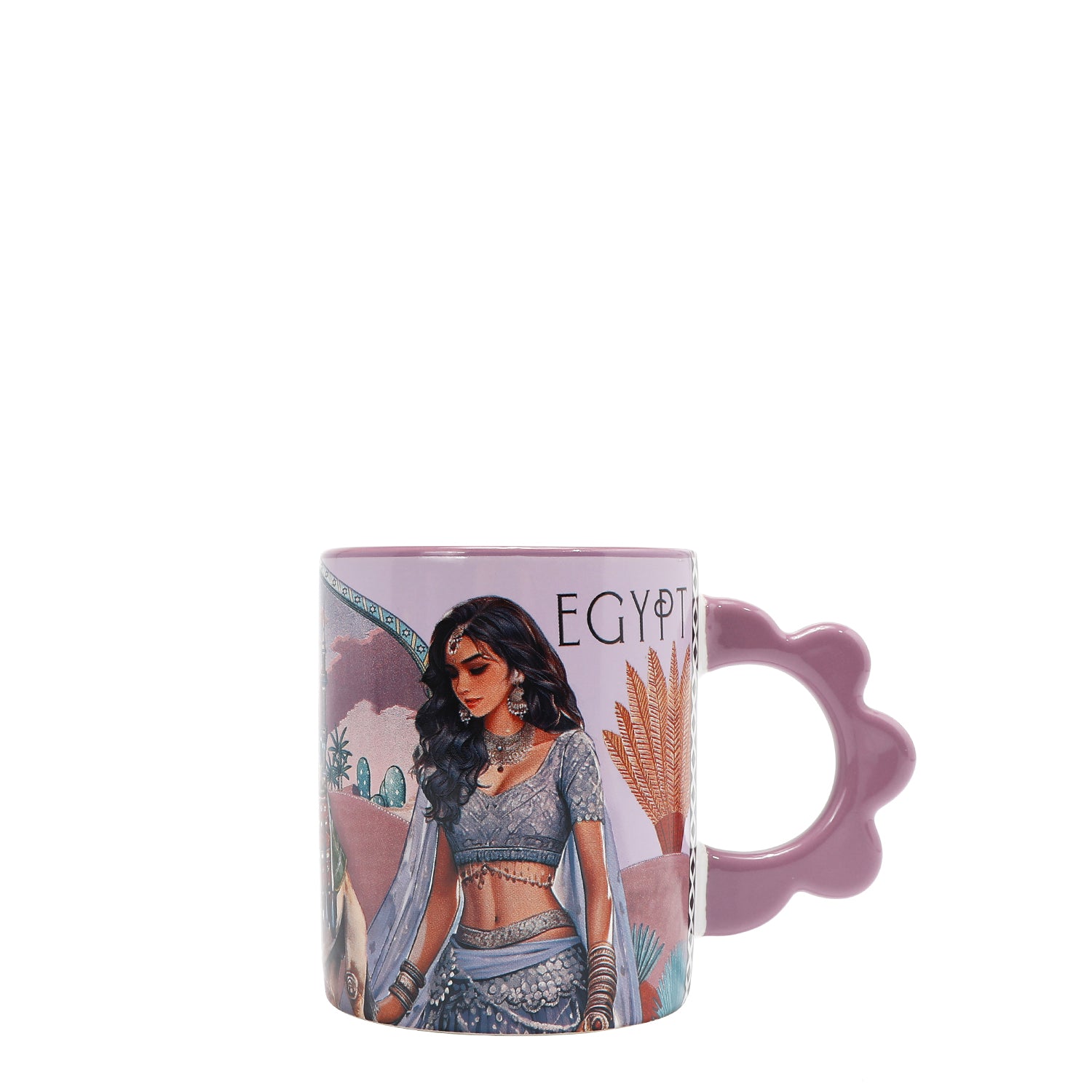 TAZA DE CERÁMICA PETAL (QUEEN CLEOPATRA)