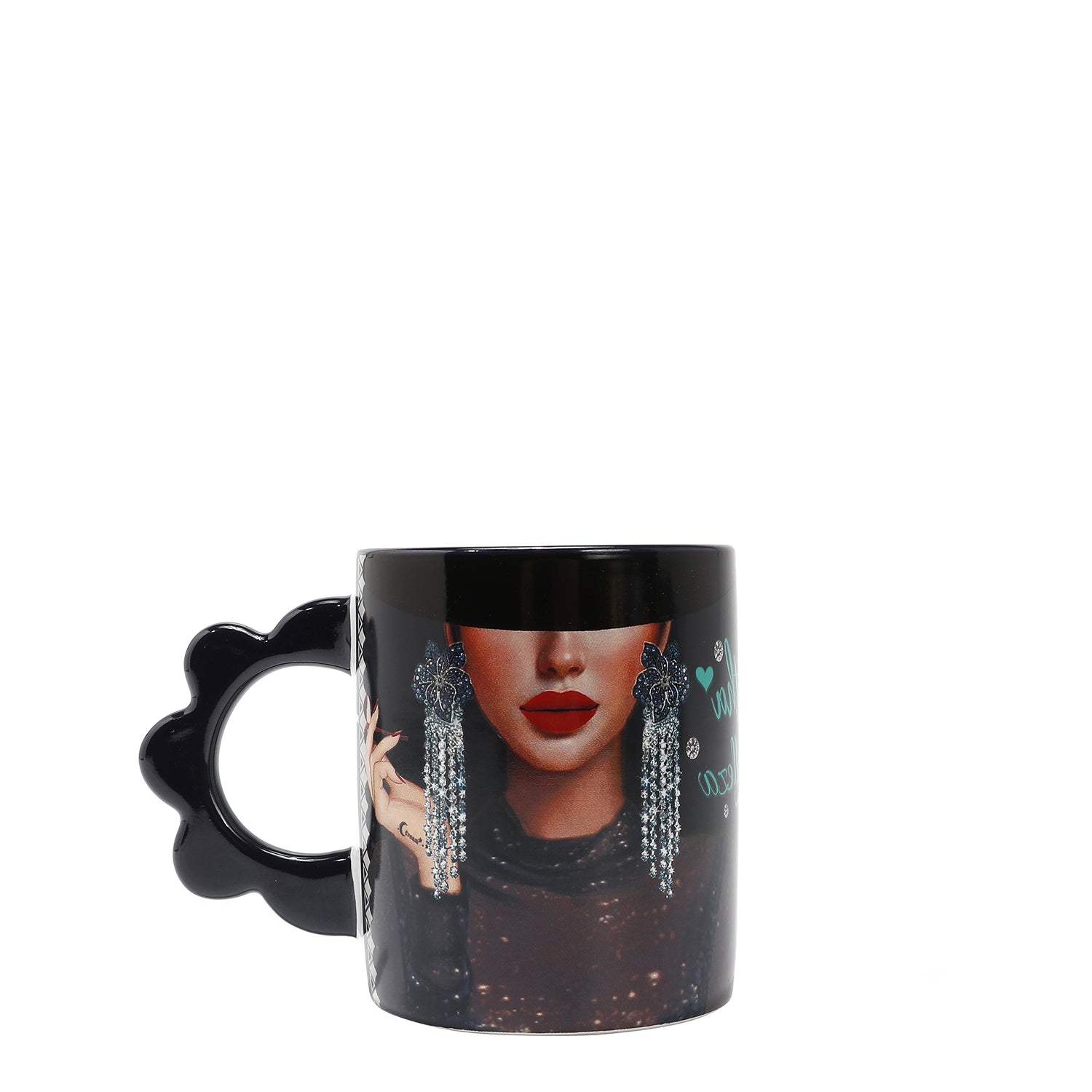 TAZA DE CERÁMICA PETAL (SAMANTHA LA BELLEZA)