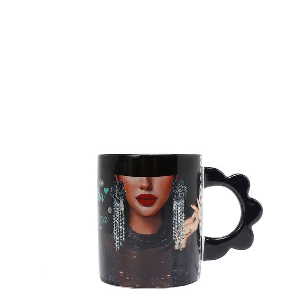 TAZA DE CERÁMICA PETAL (SAMANTHA LA BELLEZA)