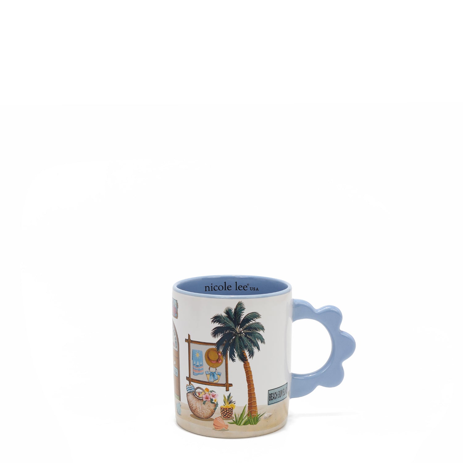 TASSE EN CÉRAMIQUE PÉTALE (<tc>SUN & SAND</tc>)
