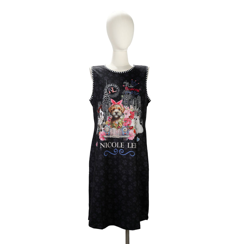 NICOLE LEE STRAPPY DRESS WITH SHINY (<tc>FAMILY YEARBOOK</tc>)