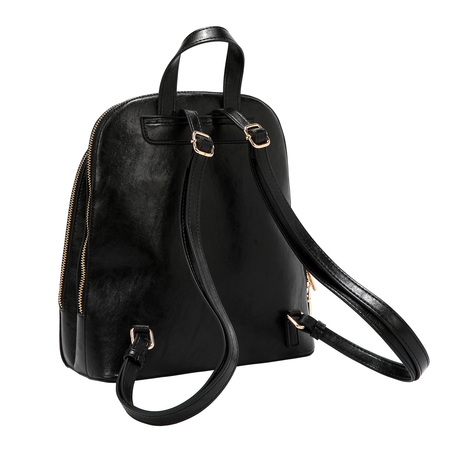 MOCHILA CON LOGOTIPO EN RELIEVE (NEGRO)