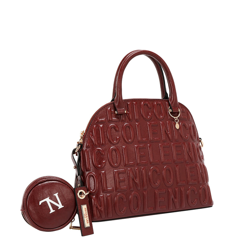 BOLSA CON CÚPULA CON LOGOTIPO EN RELIEVE (VINO)