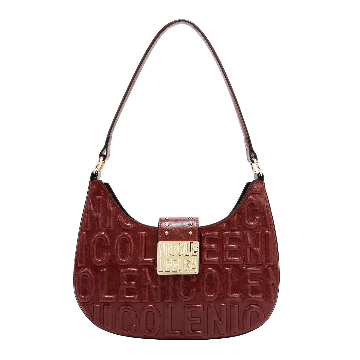 SAC BANDOULIÈRE AVEC LOGO EMBOSSÉ (VIN)